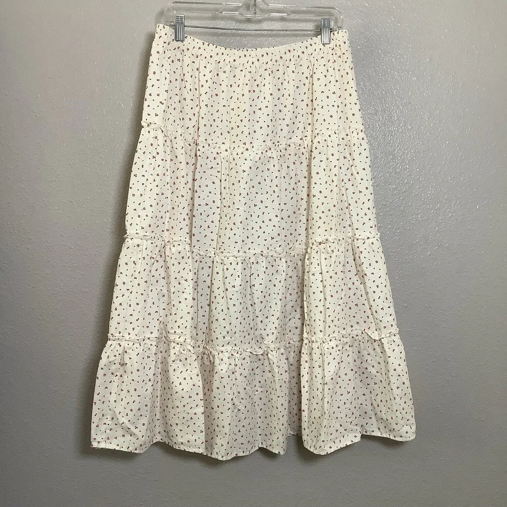 Aritzia Sunday Best Mars Skirt Large Cottagecore Peasant Prairie Feminine Dainty